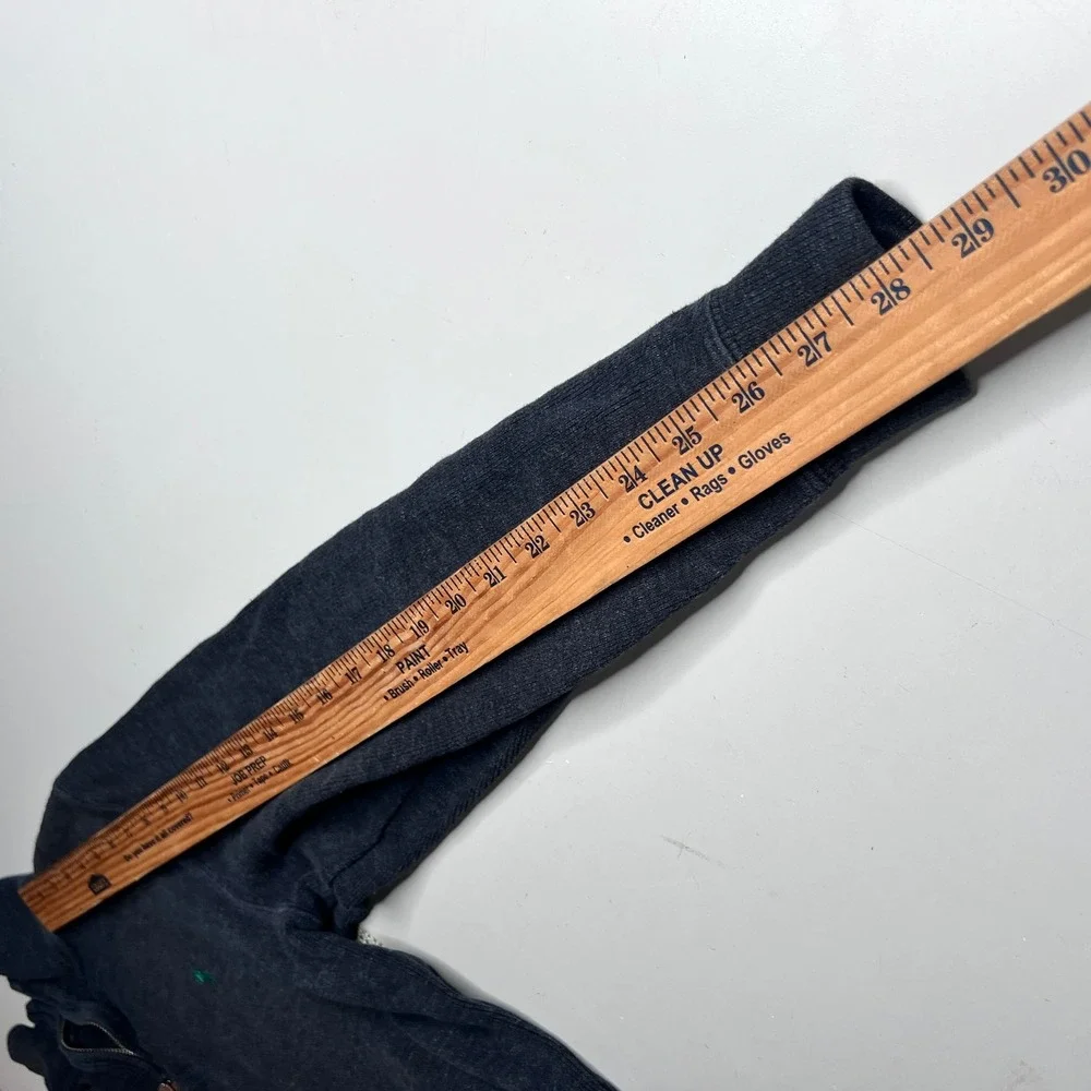 Polo Ralph Lauren Mens Quarter Zip Pullover‎ Sweater Charcoal Gray Pony Logo M